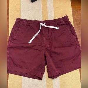 J Crew maroon shorts